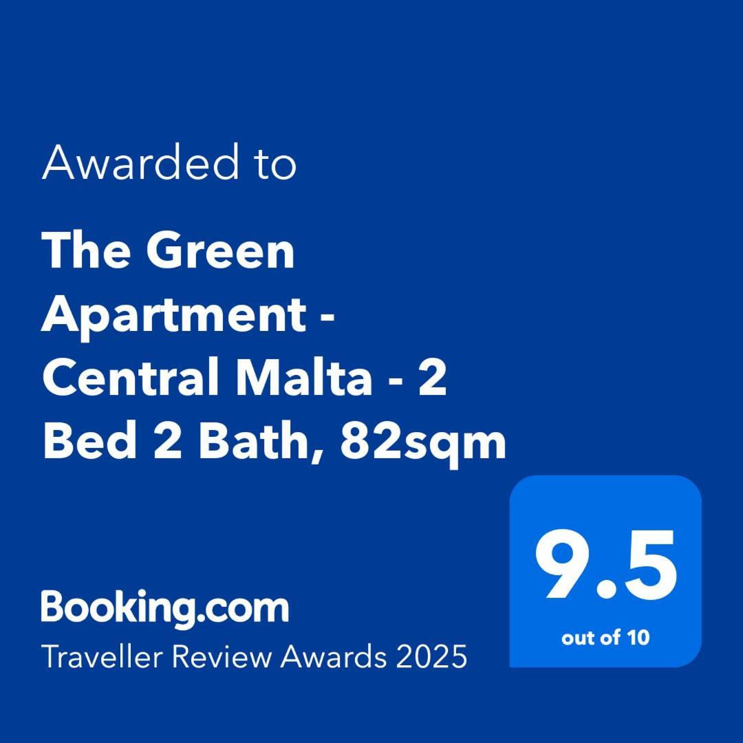 The Green Apartment - Central Malta - 2 Bed 2 Bath, 82Sqm Msida Buitenkant foto